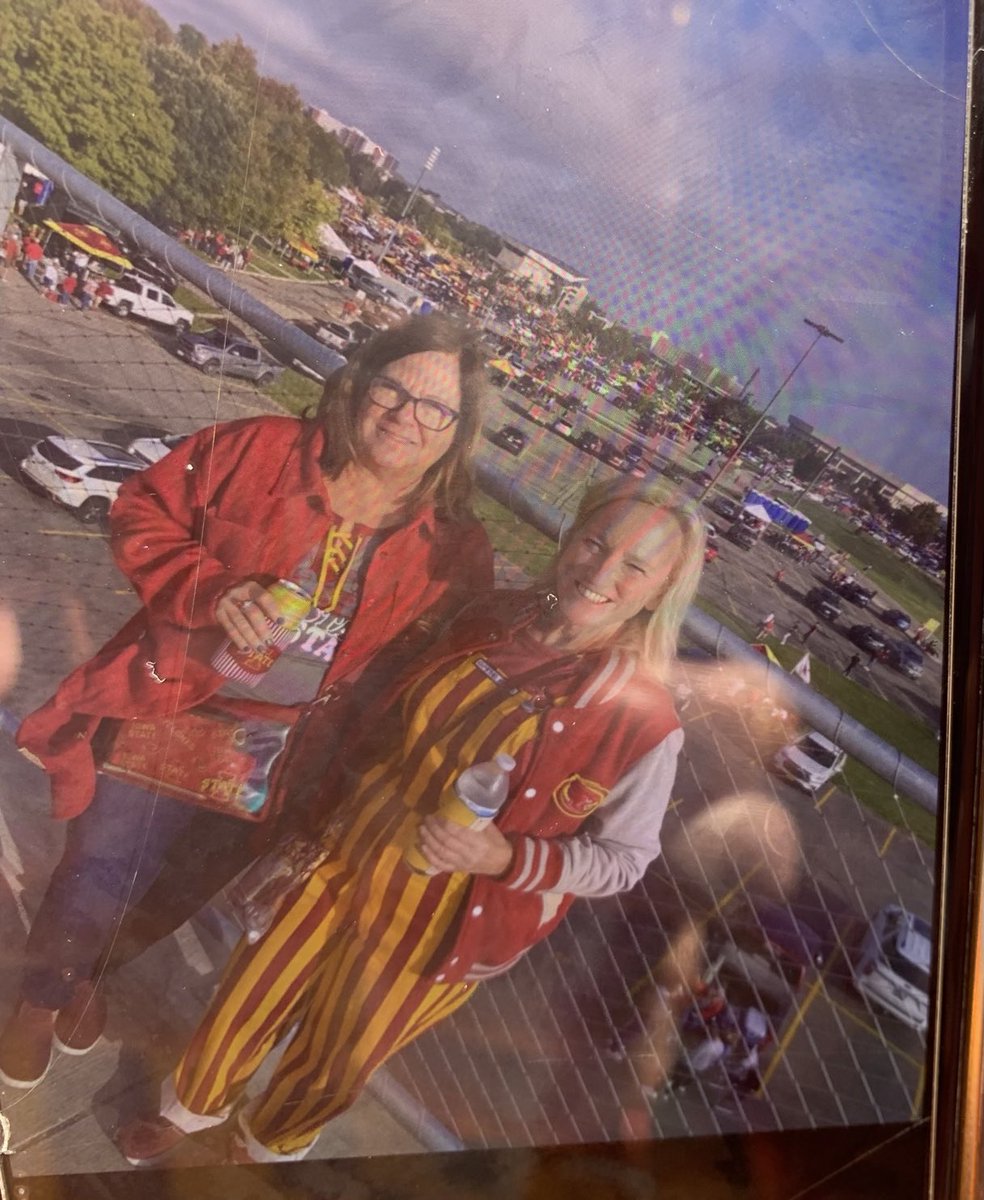 CarolAnnOlson's tweet photo. Bridge to a win! #GoCyclones #CyclOneNation #ISU https://t.co/v7JC68IMSt