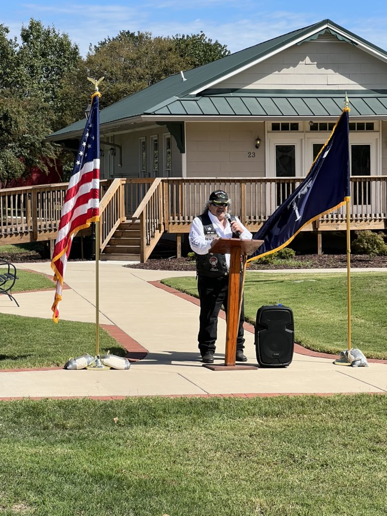I was honored to attend the unveiling of the new monument honoring Gold Star Families—those who lost a child in active military service. 

A very solemn service to remember those who made the ultimate sacrifice and those they left behind. <a href="/YorkCountyVets/">YorkCountyVets</a>
