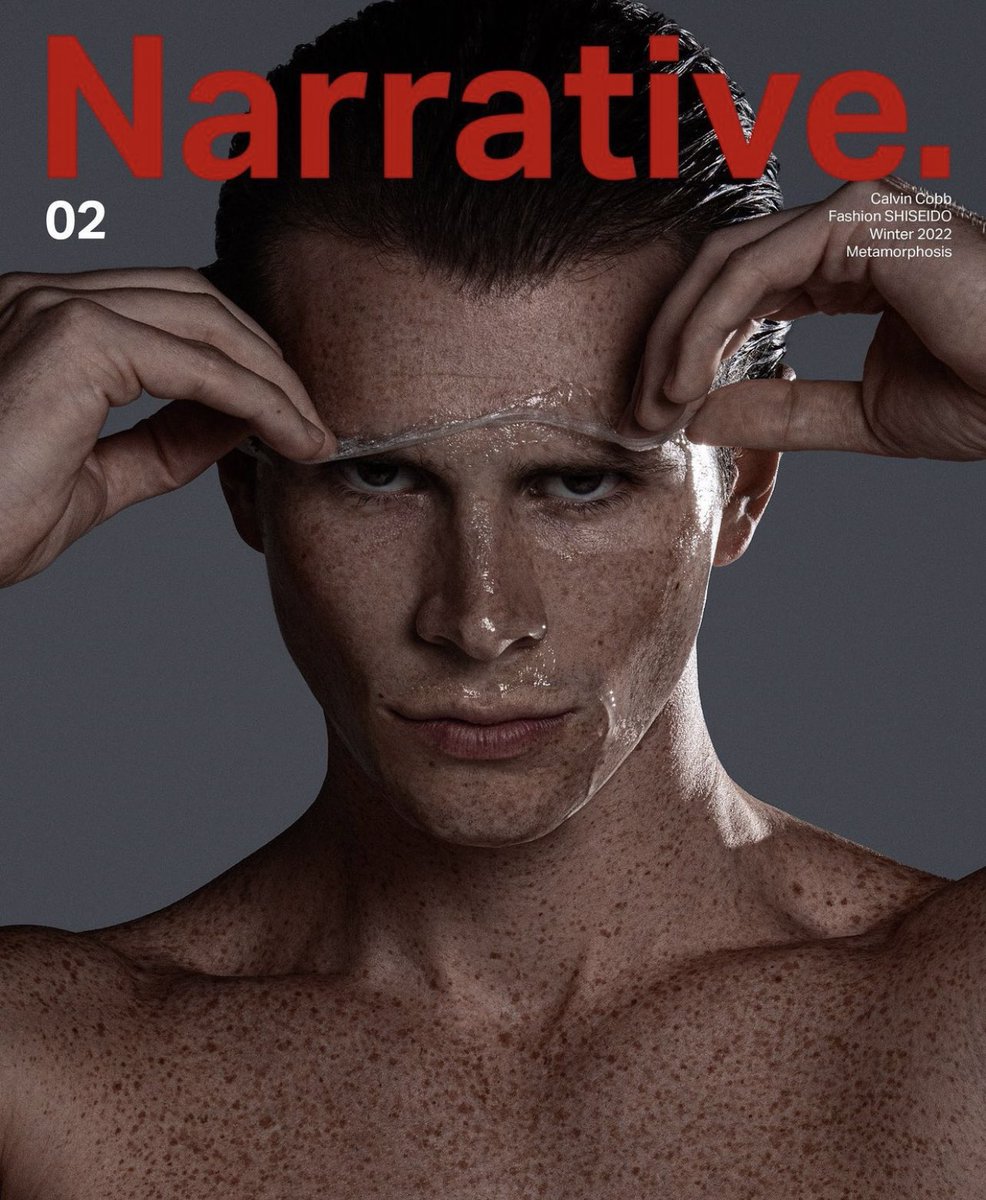 fashionfaguette's tweet photo. Calvin Cobb for Narrative.02 
“Cold Gaze”, 2022 https://t.co/VfhhTAWjVA