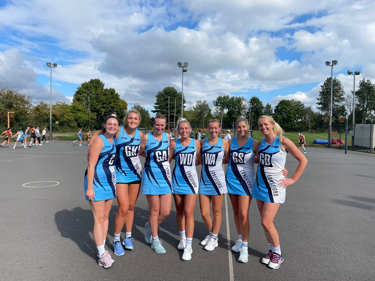chellebelle82's tweet photo. Don’t usually post much on here but love netty Twitter so thought I’d share a first game and win of the season pic! #ernesford #netball https://t.co/YwzWX9IQIy