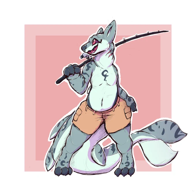 Shark goin' fishing the NEW fashioned wayFor  , ty again! 
