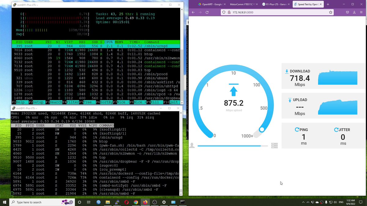 VanTechCorner's tweet photo. Orange Pi R1 Plus LTS unboxing, overview and OpenWRT installation (with WAN to LAN throughput test).
Check out the video here https://t.co/v3kwR9Y7mD
Thank you @orangepixunlong for sending me this device.
#orangepi #openwrt #iperf3 #openspeedtest #r1pluslts https://t.co/YZ1vDo0u4q