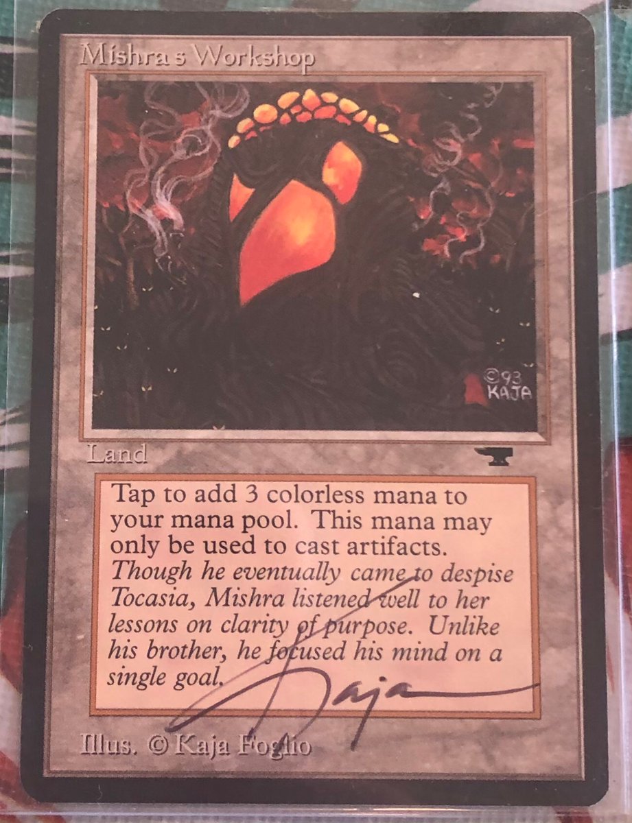 I'm no expert on current MtG...anything, really. Are the artist proof cards  sought after these days? (I suspect they are.)
