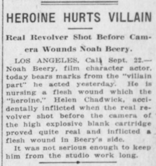 1922 Live on Twitter "A Hollywood actor shooting the new film