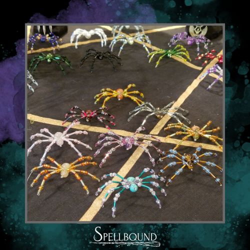 The Golden Web is coming to Spellbound 🕷 Our Companion Spiders show the world that spiders aren't frightening, but beautiful, and make excellent friends and familiars.

Get tickets NOW at spellboundfest.com!
