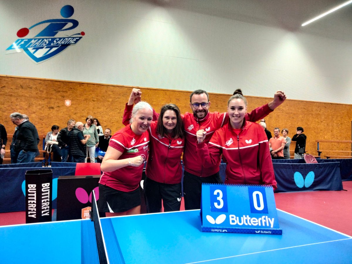 LeMansSartheTT's tweet photo. #proBdames
VICTOIRE en cette première journée de championnat à domicile ! BRAVO à nos filles !
#plaisirpartageperformance https://t.co/NDdM844rBo