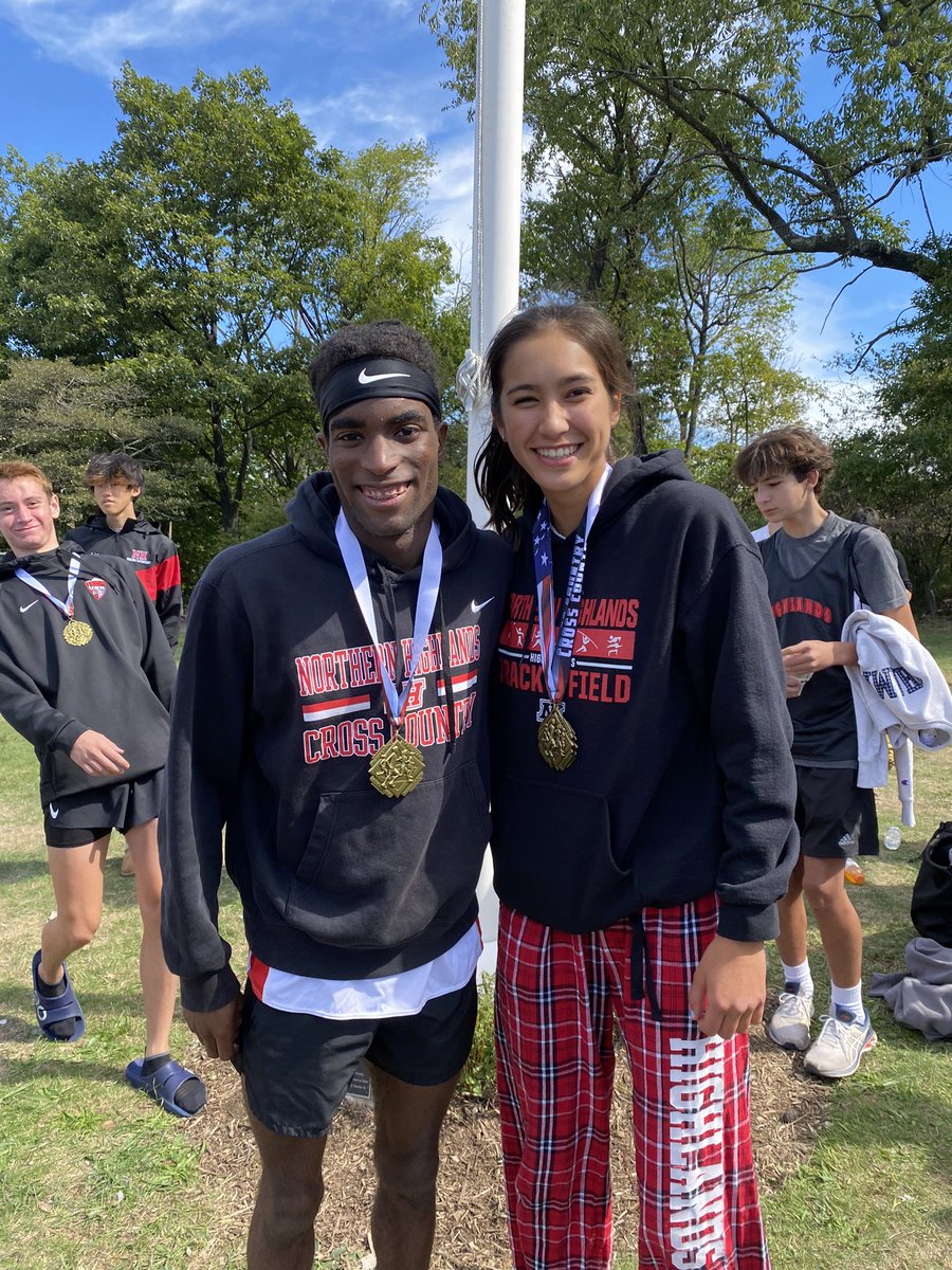 NHXC swept the team titles at the Garrett Invite this morning! Jackson Vogel lead the way for the boys finishing in 5th and Autumn Ritter notched her 2nd victory of the season over a tough field! Great work NHXC! <a href="/NHRHS_Athletics/">NH Athletics</a> <a href="/njmilesplit/">MileSplit New Jersey</a>