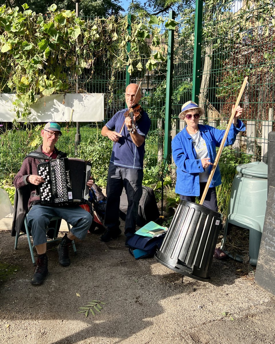 Lovely to play music at the Community Plant Nursery this afternoon. Though we did miss Ulrike, our singer and guitarist, who couldn’t make it! <a href="/OctopusCN/">Octopus Community Network</a>