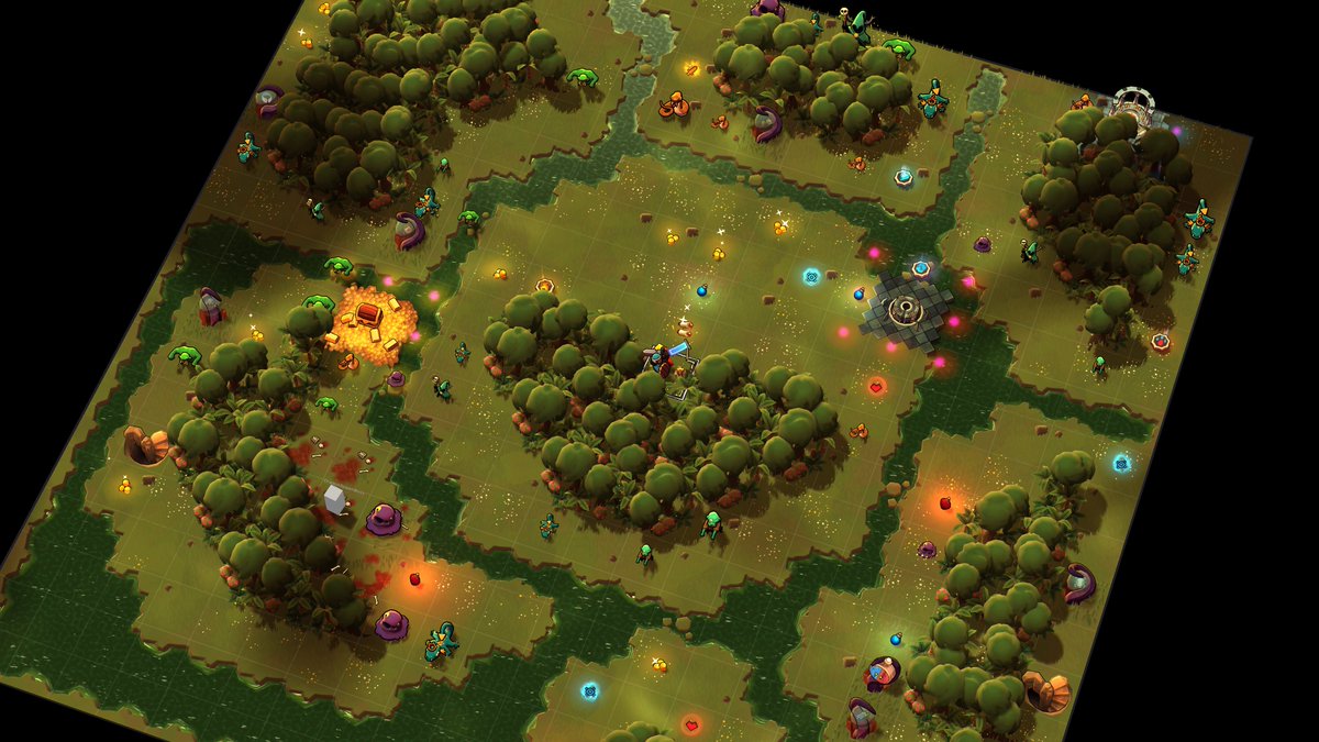 QCFdesign's tweet photo. It's #screenshotsaturday, and we wanted to show off the variety of gorgeous tilesets in Desktop Dungeons: Rewind! 🤩

We hope you have a great weekend 🐐

#gamedev #roguelike https://t.co/O2RDRGs7WD