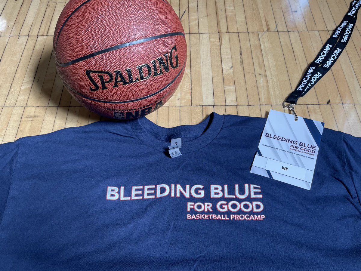 It’s camp day in Connecticut! We’re getting ready for the inaugural Bleeding Blue for Good Basketball ProCamp! #BleedBlue #Experience