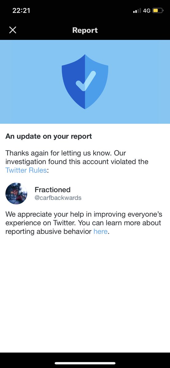 Upping twitters standards