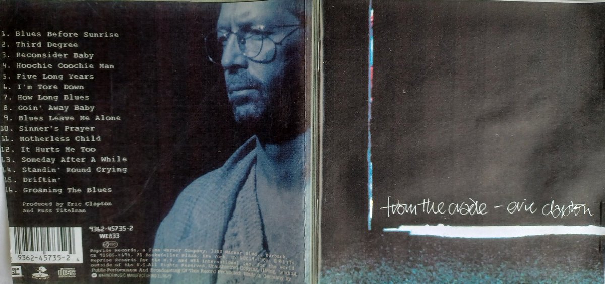 PBuilos's tweet photo. #NowPlaying️ Eric CLAPTON "From the Cradle" 1994.
Du blues, toujours du #Blues ...
#EricClapton #albumsyoumusthear #guitar #Rockstar #bluesguitar #guitarheroe https://t.co/qVqptIXfTI