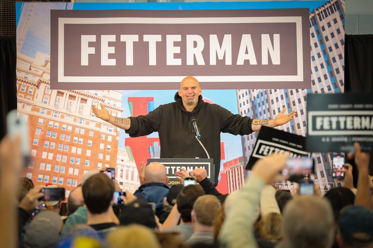 John Fetterman tweet media