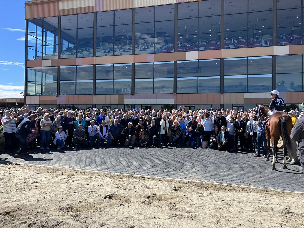 PA_PHBA's tweet image. Congrats to #PABred Rosie’s Alibi and @MyRacehorse on breaking her maiden in race 2 on #PADerby Day! The Justify filly was bred by @BlackstoneFarm.