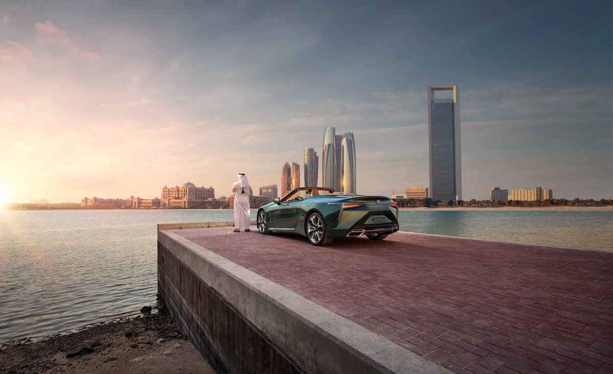 LexusAE's tweet photo. Dare to explore new avenues with the sleek and lightweight #LCConvertible.
#LexusUAE
@AlFuttaimAuto
@alfuttaimgroup https://t.co/yOkpJnlH54