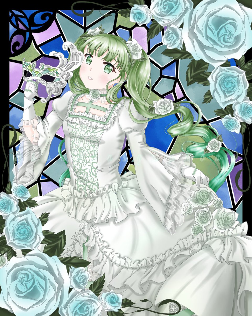 初音ミク カンタレラ モジュール ローザビアンカ衣装一式 Luxy❄️ on X: 