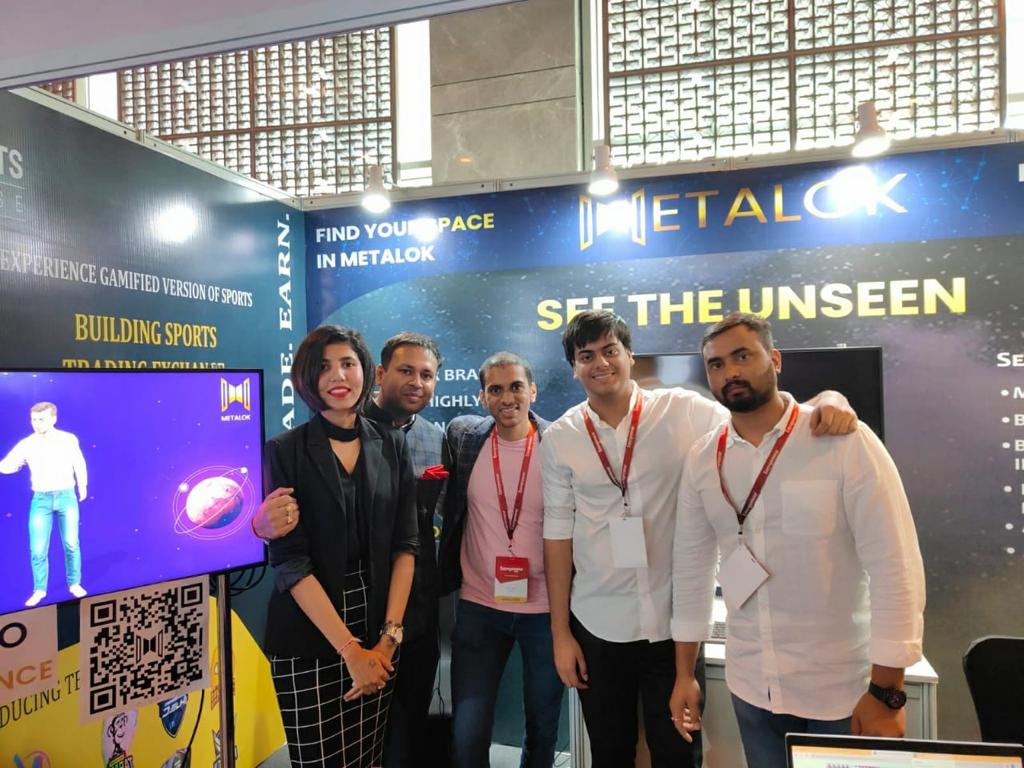 sportsverse_'s tweet photo. #Proud to take our parent company #Metalok to #Entrepreneur2022 to showcase our vast expertise in
the #metaverse.
It was a prestigious moment for us that who's who of the startup world visited our booth. https://t.co/5aqGpMz988