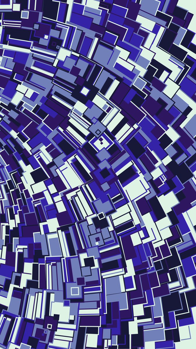 FA9541's tweet photo. CHAOS_theory
#p5js #javascript #generativeart #creativecoding #dailycoding #abstractart #digitalart #geometricart #dailyart #mathart #colorfulart #modernart #comtemporaryart https://t.co/0lYrgqlSuS