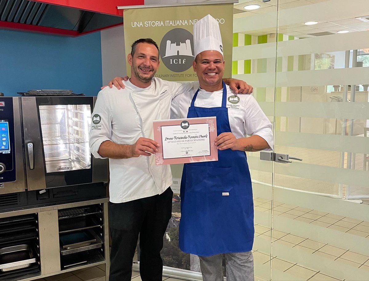 ️🚀☝🏽AGORA SIM!!!! Graduado como Chef Internacional com Alta Formação em ...