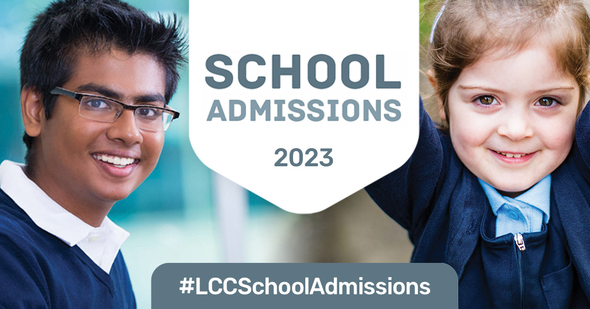 If your child is due to start primary or secondary school in Sept 2023 apply no later than:
31 Oct 2022 (secondary) 
15 Jan 2023 (primary) 

ℹ️ You still need to apply even if a brother or sister is at the school: lancashire.gov.uk/schoolplaces/

#SchoolAdmissions #LCCSchoolAdmissions