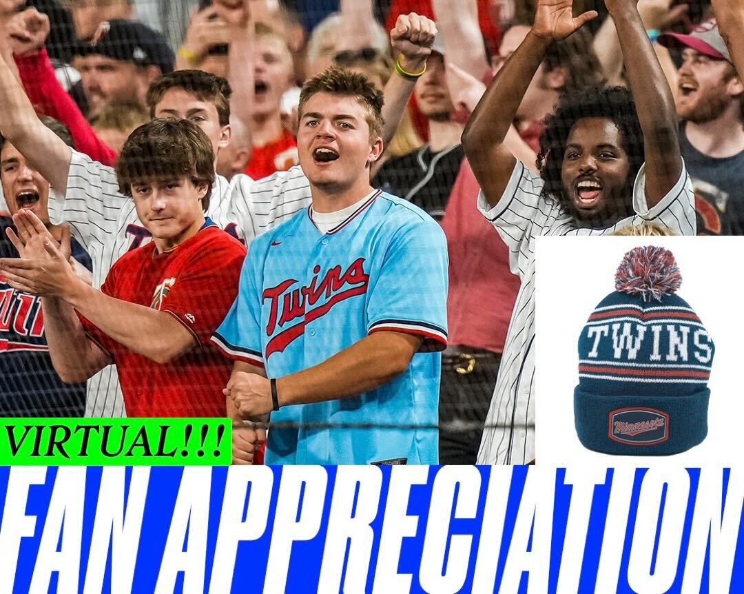 It's Fan Appreciation Weekend and we want to show some love to our virtual fans! ❤️

RT for a chance to win a #MNTwins and <a href="/cariboucoffee/">Caribou Coffee</a> beanie!