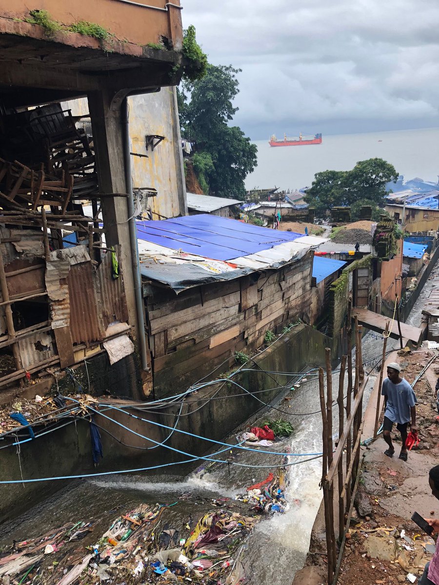 In Freetown’s community of Susan’s Bay poor waste management is one of the root causes of the repeated flooding. <a href="/EngageSalone/">Engage Salone</a> <a href="/EdwardKargbo/">Edward Kargbo</a>