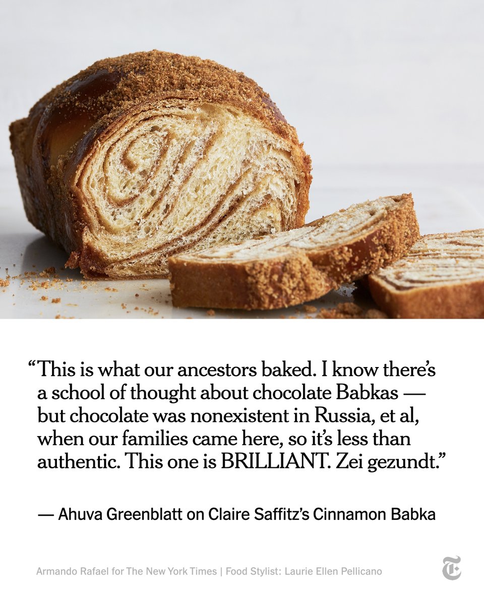 The New York Times on Twitter "This dairyfree babka, enriched with