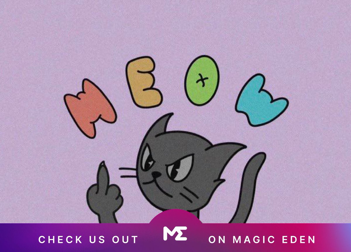 THE FIENDZ ARE NOW ON SOLANA! 🔥

no, not the blockchain, BUT WE ARE NOW ON <a href="/MagicEden/">Magic Eden 🪄</a>! 🙀

We are very happy to announce that you can now get a fiend on their amazing platform, so go get your forever fiend! 😼

View collection here: magiceden.io/collections/et…