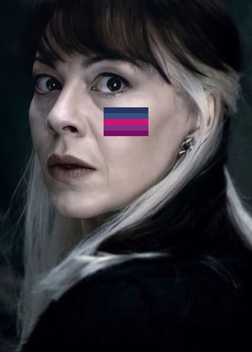 evilbiotd's tweet photo. Today’s third evil bisexual of the day is Narcissa Malfoy from Harry Potter (headcanon) -🍪 https://t.co/nbPsgcr593