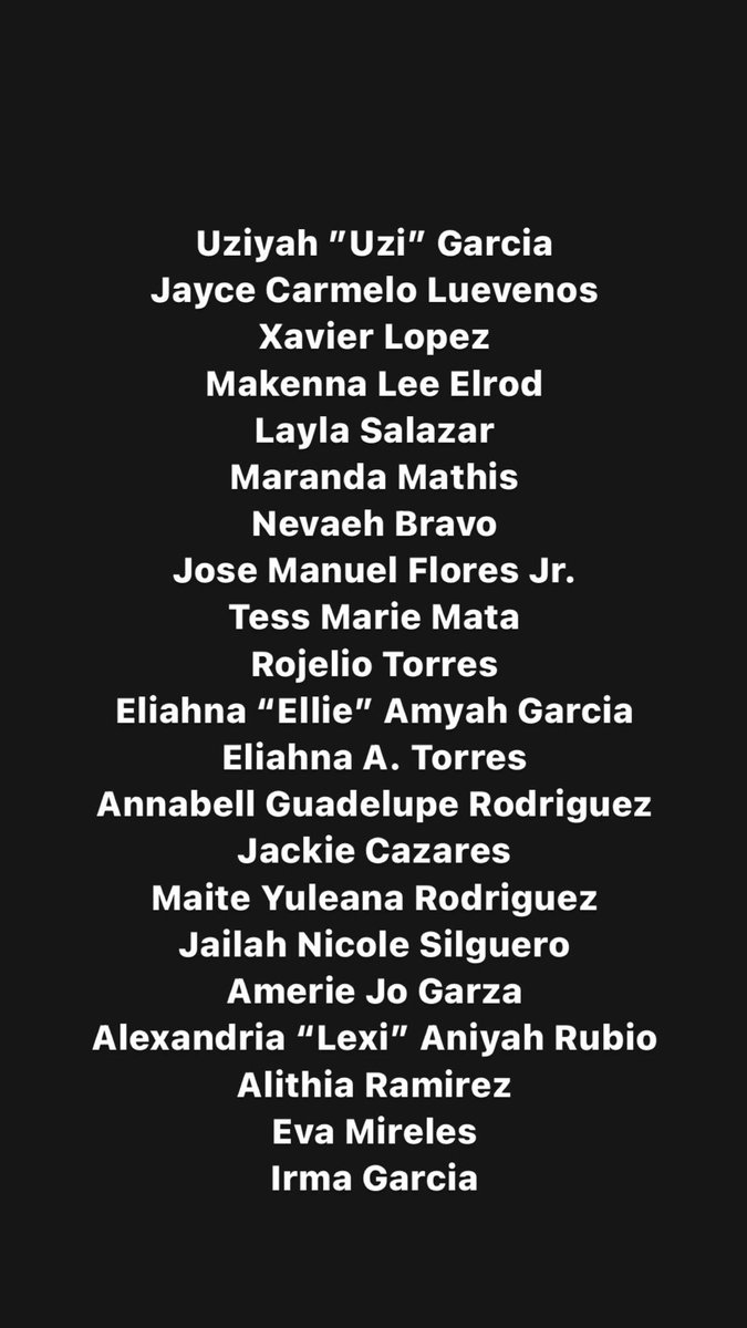 It has been 4 months. #SayTheirNames #UvaldeStrong