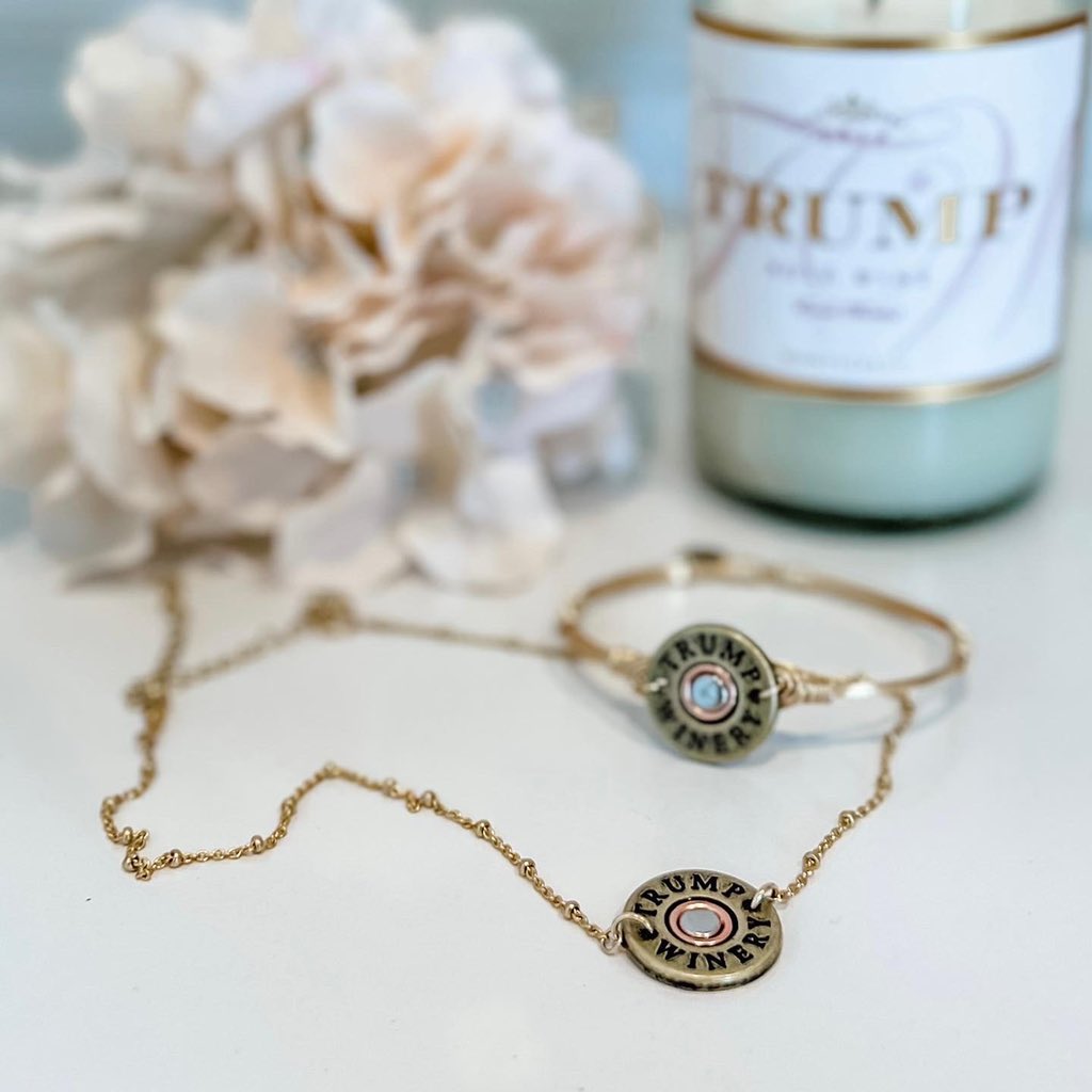 trumpwinery's tweet photo. Final Day of Falling into Fall Sale! 🍁
Save $15 on Trump Winery Concho Jewelry, the pefect fall accessory!
Today only, online and at the Tasting Room!
#TrumpWinery #NeverSettle #FallingIntoFall https://t.co/BQvObiAtjy