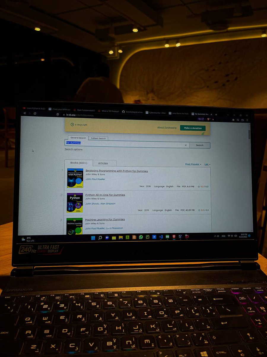 MjeedPY's tweet photo. جالس ابحث بالنت عن كتاب ل #Red_Teaming ولقيت مكتبة جبّارة فيها أكثر من 10 مليون كتاب من مختلف التخصصات، الي عليك بس تبحث عن الكتاب الي تبيه وتحمله وفالك التوفيق استمتعوا ❤️📚
الرابط:
https://t.co/b1oL7FhBV9 https://t.co/4RG9HkyPzn