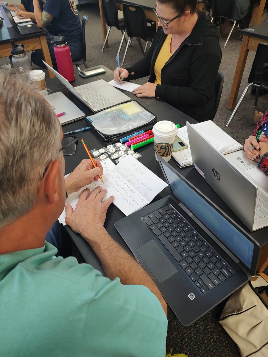 Bree_Gage's tweet photo. Smiling faces on a Saturday! Teachers engage in new and confirmed learning during our ELD in Math presentation. #wearepbv #pbvusd #els #eld #mathandlanguage #engagement #eld #teachingandlearning https://t.co/2iTCXOvgFa