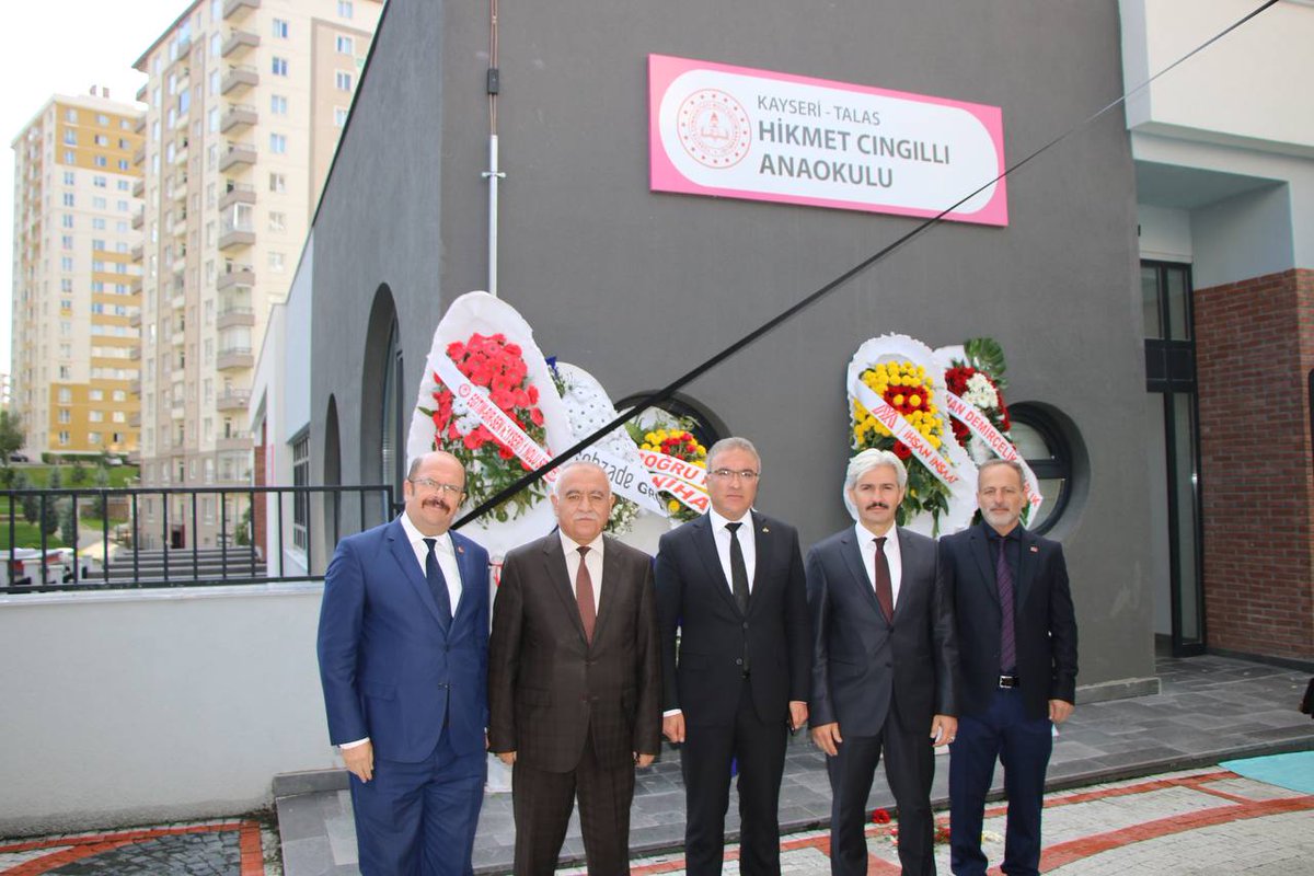 kayserimem's tweet photo. İl Millî Eğitim Müdürümüz Sn.Ayhan Teltik Hikmet Cıngıllı Anaokulunun açılış törenine katıldı.
@tcmeb @Ayhan___TELTIK https://t.co/OY1MSWIVkv