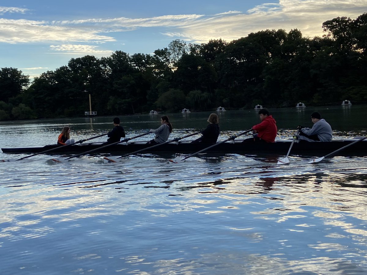 Nice to get out on the water with the <a href="/Ridley_College/">Ridley College</a> gr. 7/8s this morning for the first time this term. It was a very productive row. We appreciated the perfect rowing conditions and having the course pretty much to ourselves. <a href="/RidleyRowing/">Ridley Rowing</a> <a href="/RidleyAthletics/">Ridley Athletics</a>