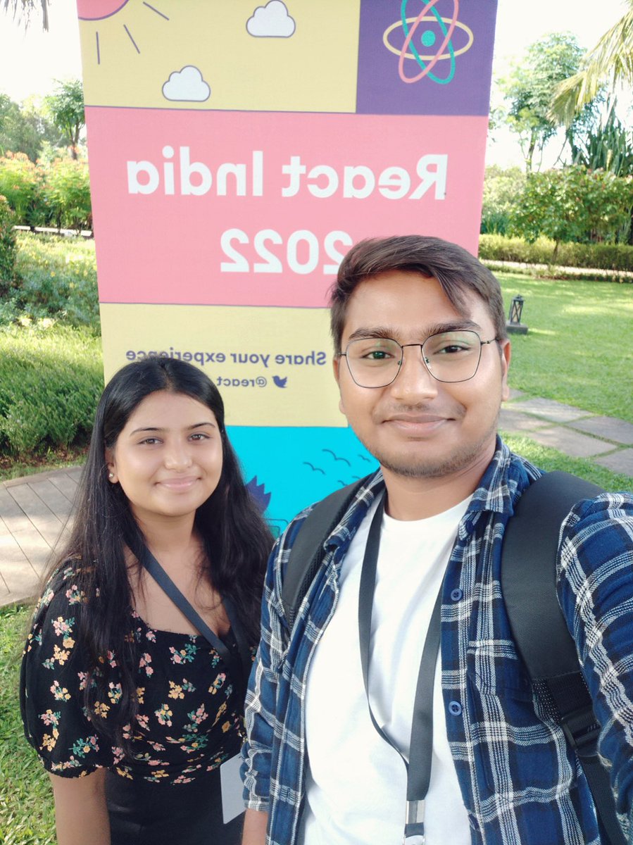 It was fun meeting you <a href="/NigamAwantika/">Awantika Nigam</a> 
👋 until next time…

<a href="/react_india/">React India 🇮🇳</a>  #reactindia2022