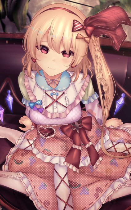 フラン茶一位おめでとぉぉおお!!!!#toho_vote18 #東方ステーション#フランドール・スカーレット 