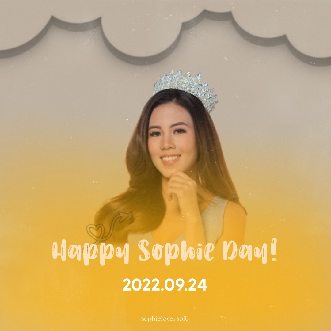 #𝐇𝐚𝐩𝐩𝐲𝐒𝐨𝐩𝐡𝐢𝐞𝐃𝐚𝐲

Happiest Birthday our dearest Sophie! May you receive the greatest of joys and everlasting bliss. You are a gift yourself, and you deserve the best of everything. We love you, Sophie! 🤍💜

#SophieReyes | <a href="/soupwithsophie/">Sophie Reyes</a>