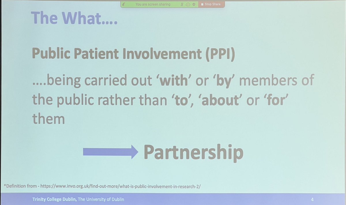 gerryhanna's tweet photo. What is Public Patient Involvement (PPI) and how best to deliver truly patient centred care?

@BairdAM gives a fantastic overview at #AILCC22 who to speak to. https://t.co/o07eFu4rdg