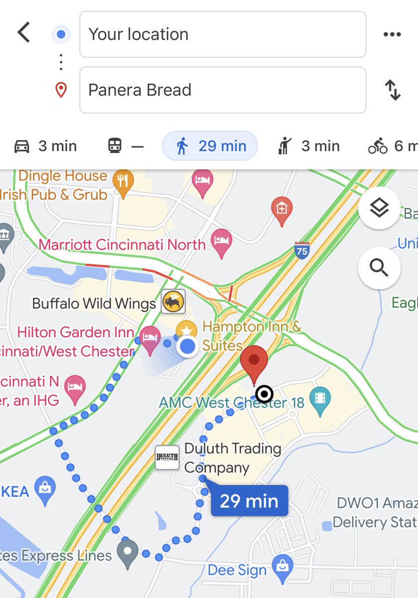 evantoodle's tweet photo. What a world we’ve built where u have to walk half an hour to cross the street https://t.co/WKDGvORpkf