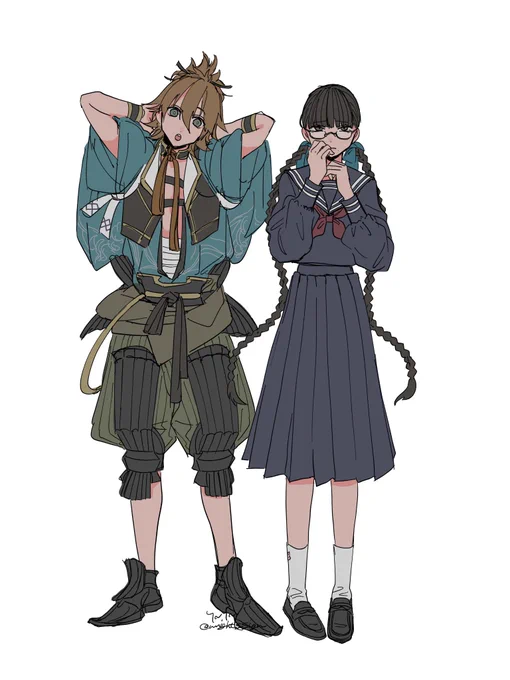 堀さにと浦さにです 