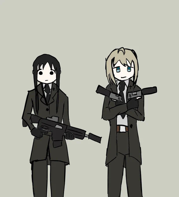 少女暗殺旅行 #イラスト 