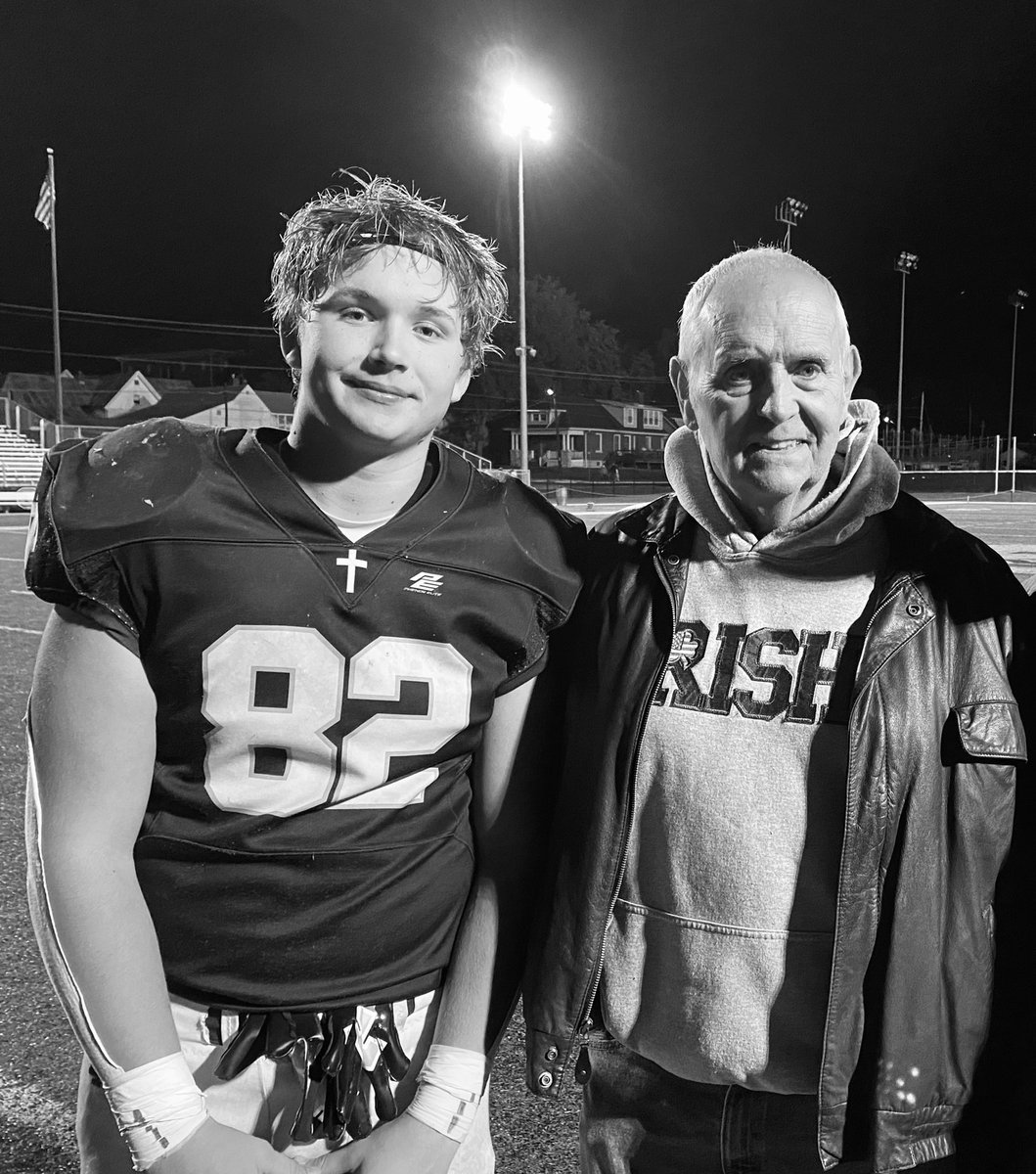 NDPMcDowell's tweet photo. My favorite #82s! Blessed to watch them walk this “senior” journey together. https://t.co/8L8rKdQ9zT