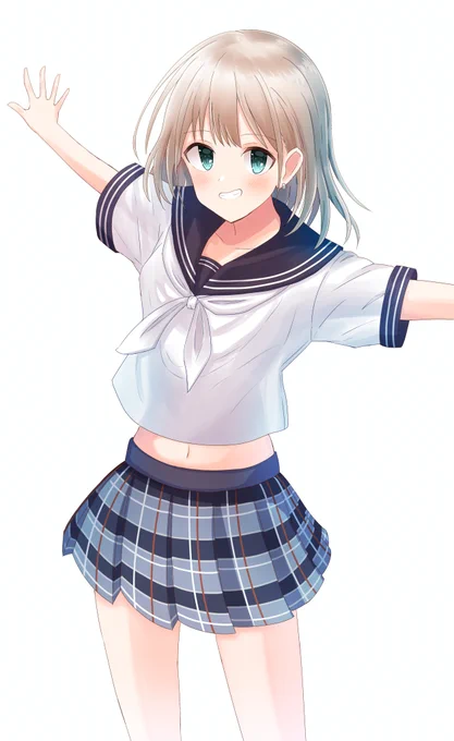 002.セーラーあさひ最高!! の絵 #100日チャレンジ 