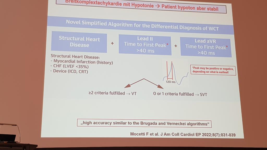 SamerMatar88's tweet photo. Prof. Antz aus Braunschweig erzählte uns über die breitkomplexe Tachykardien, die Diagnostik, Algorithmen und wichtige Tipps. 

#MGEKG https://t.co/v4LqCnCMEz