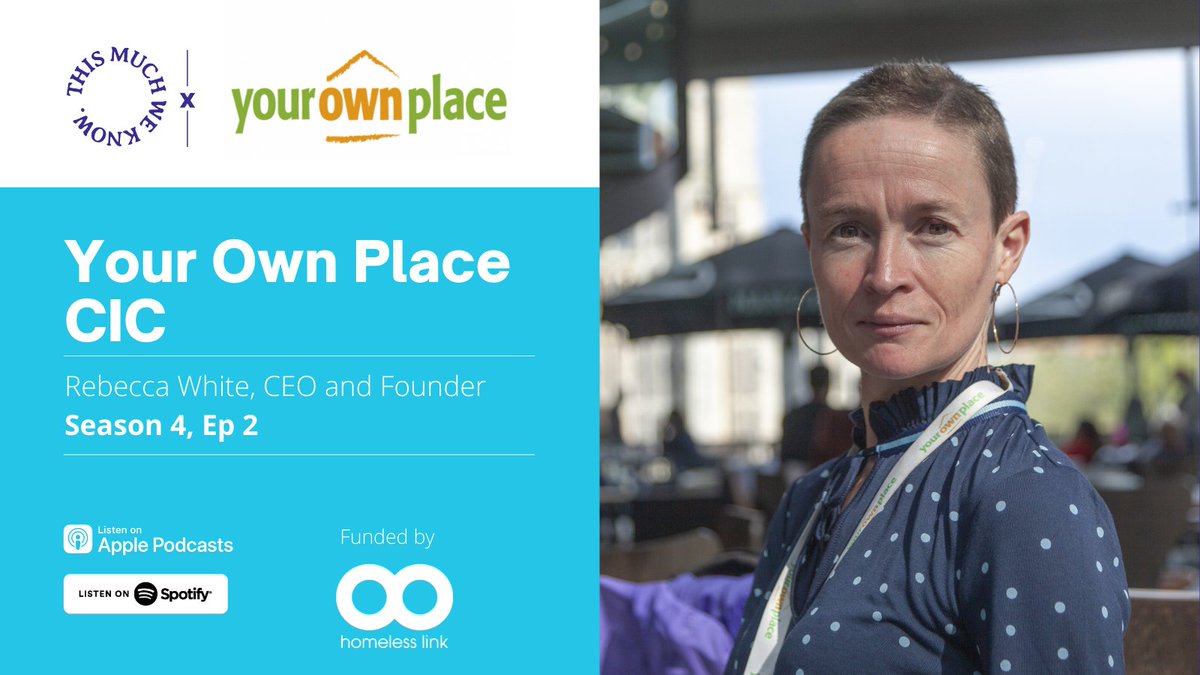 Preventing #homelessness with inclusive skills workshops to support people to sustain their tenancies &amp; keep their homes

We hear from @Rebecca00631516 - CEO of <a href="/yourownplace/">Danish</a> on the latest <a href="/HomelessLink/">Homeless Link</a> podcast 

thismuchweknow.podbean.com 

#socent  #SocialEnterprise #SE100