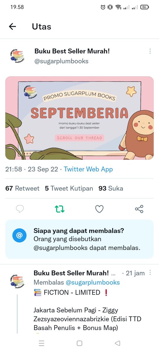 maolajy's tweet photo. @literarybase Done semua ya kakk 🫶 https://t.co/ldZC9qGw7N