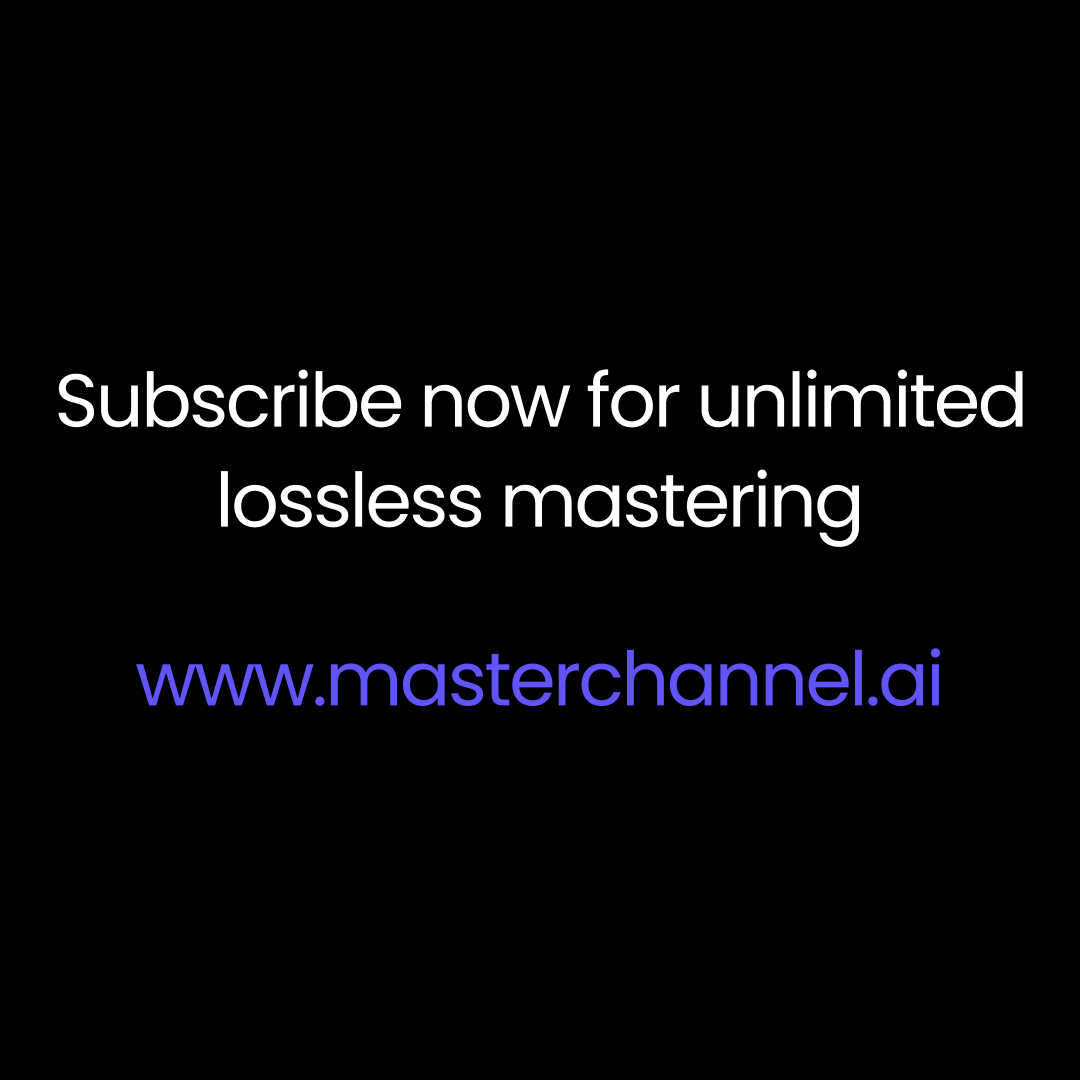 Did you know? 

.. that we offer 3 different resolutions? 

Right now you get 30% off our subscription, enjoy Unlimited Lossless mastering for only $25! (original price: $35)

Learn more: mstrchn.nl/tw-subscription

#masterchannelai #mastering #ai #musicproducer  #highresolution