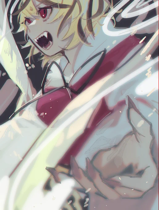 寅丸星#深夜の真剣お絵描き60分一本勝負 