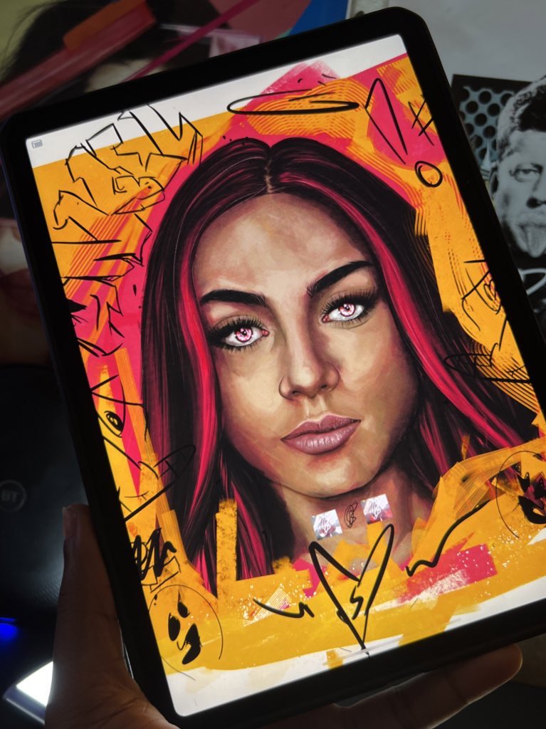 OBDESIGNZ's tweet photo. I feel like painting today it’s been a while as I’ve been so focus on more graphic design projects . Here’s some old paintings https://t.co/gWkyzZa3zx